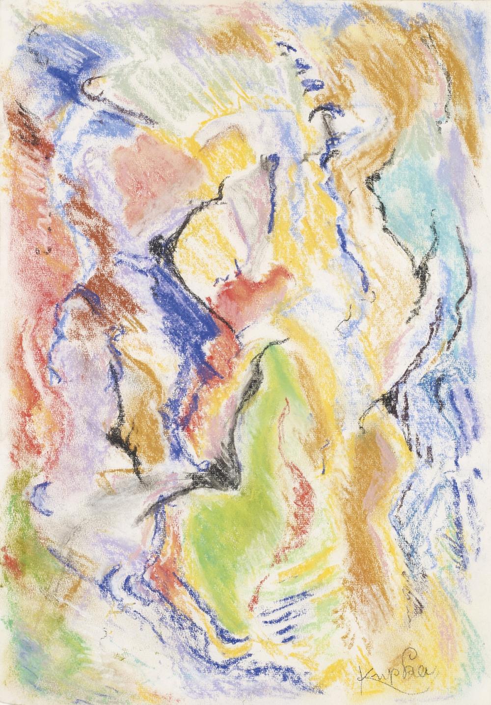 Franti?ek KUPKA - « ÉTUDE POUR CRÉATION», vers 1920