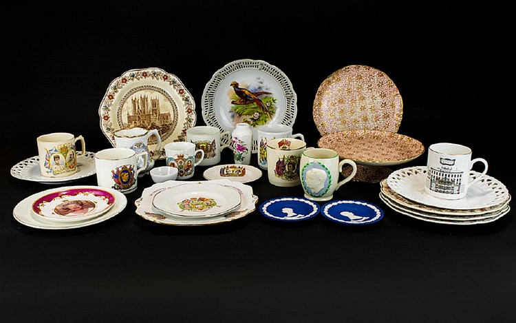 Collection Of Assorted Pottery To Include Wedgwood