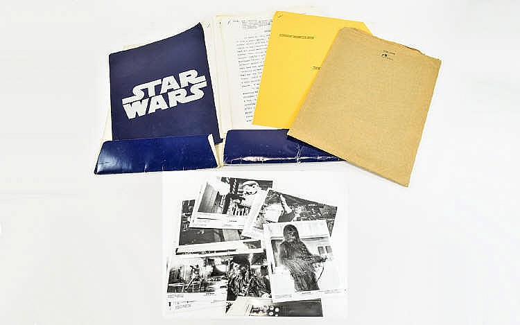 Star Wars 1977 Press Kit Released By 20th Century Fox prior to the iconic