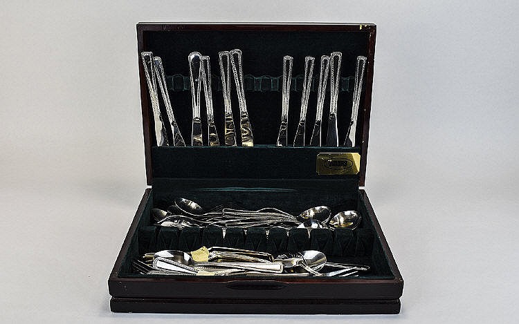 Viners Boxed Canteen of Cutlery.