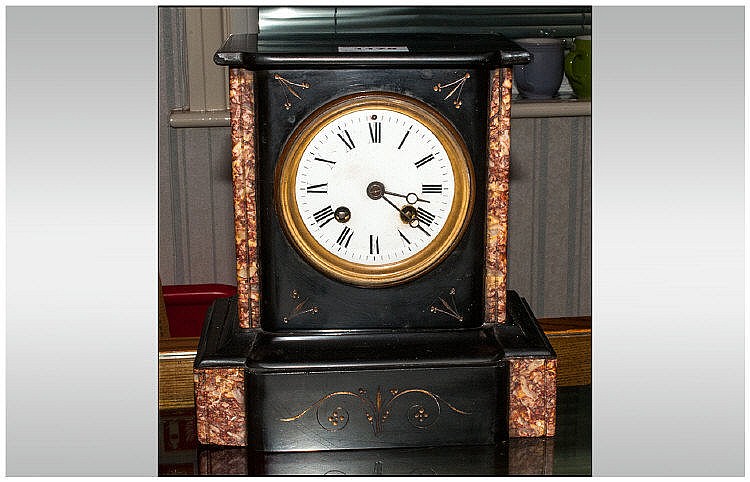 French Japy Freres Mantle Clock