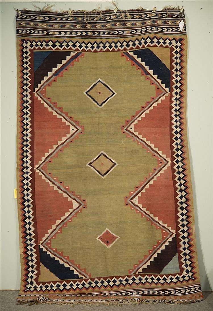 QASHGAI KILIM, Persia, ca. 1900;