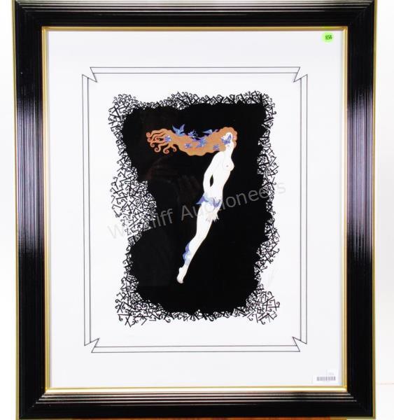Limited Edition Lithograph, Erte