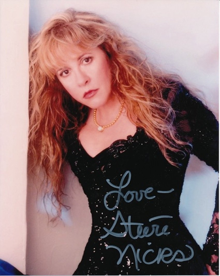 Stevie Nicks Autographed Publicity Photograph