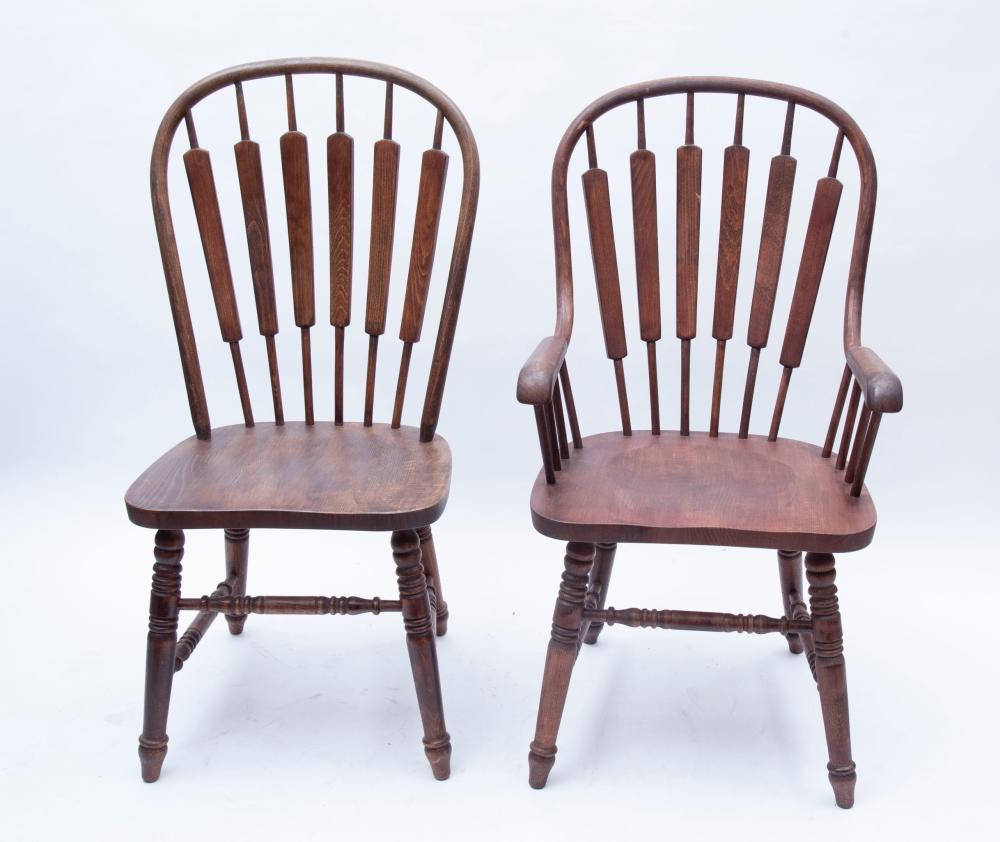 Cattail Back Dining Room Chairs