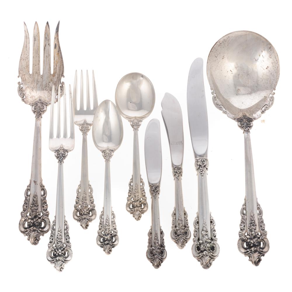 Wallace Sterling "Grande Baroque" Flatware Service