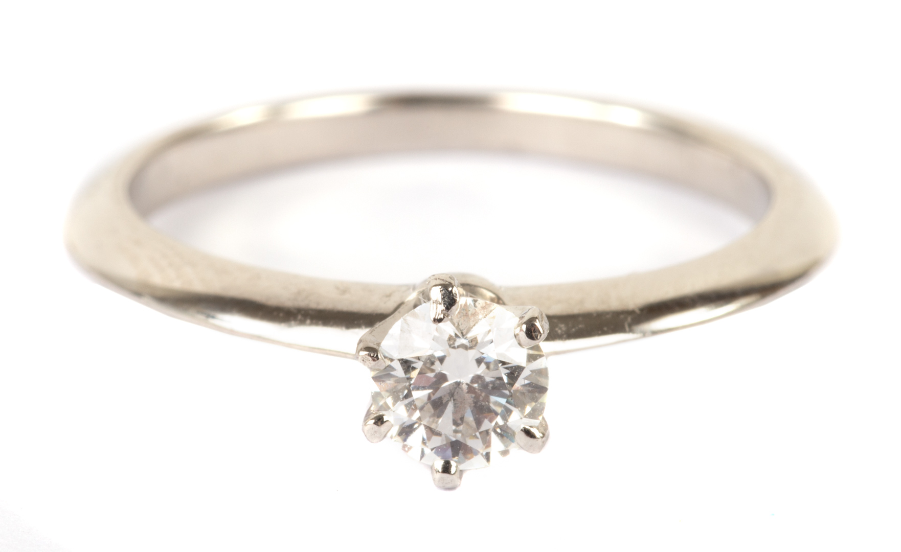A Tiffany & Co. Solitaire Diamond Ring