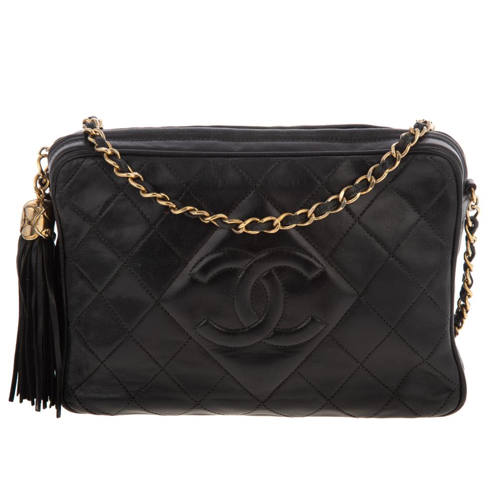 A Chanel CC Tassel Camera Bag