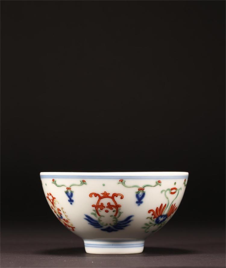 CHINESE QING DYNASTY FAMILLE ROSE BOWL