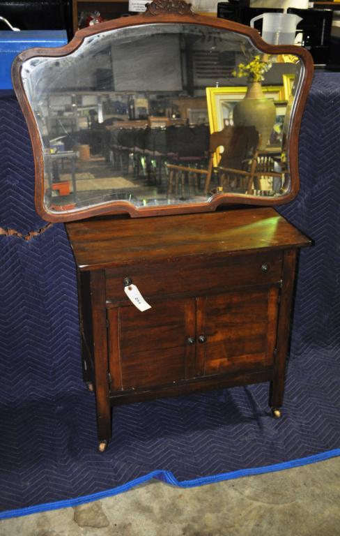Antique Dressing Table & Mirror