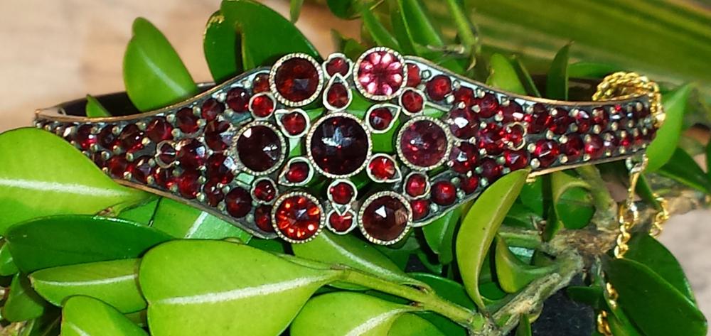 Bohemian Garnet Bracelet