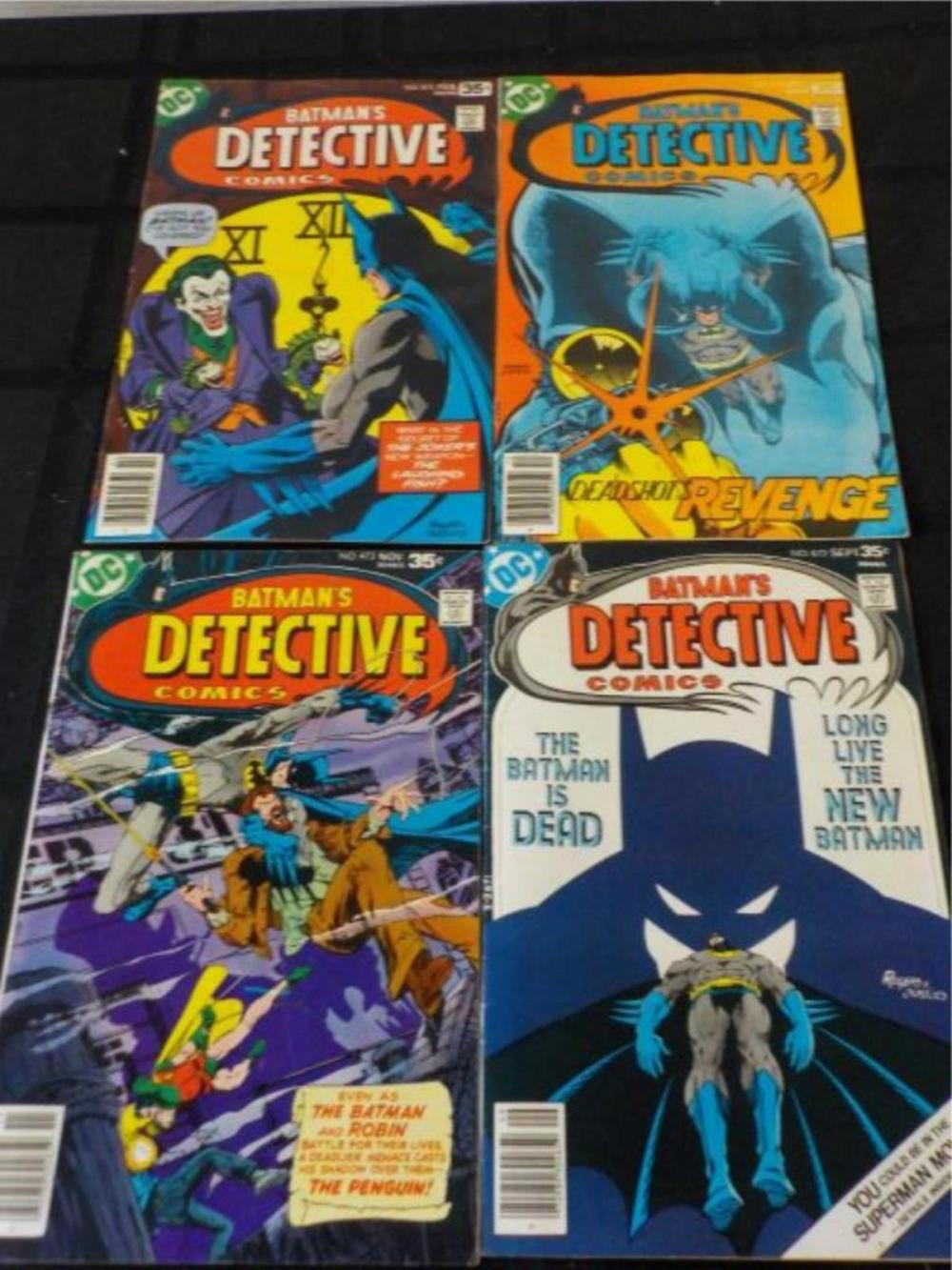 Detective Comics #472, 473, 474, 475