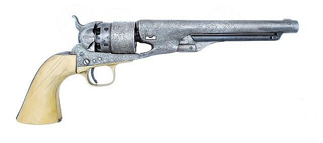 Colt 1860 Army Revolver.