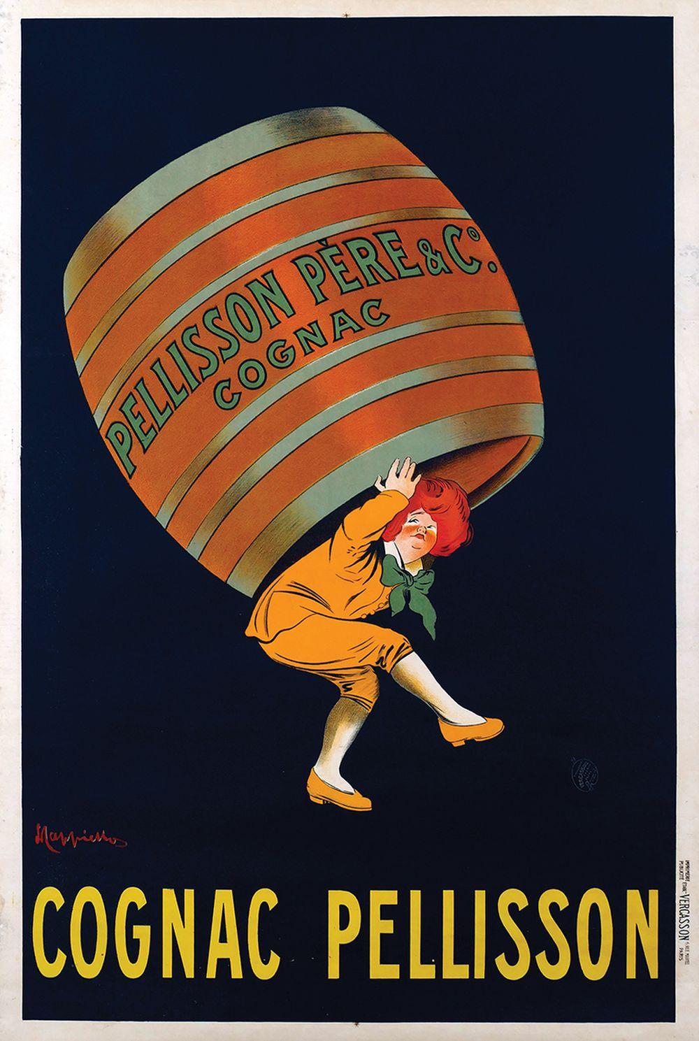 Poster by Leonetto Cappiello - Cognac Pellisso