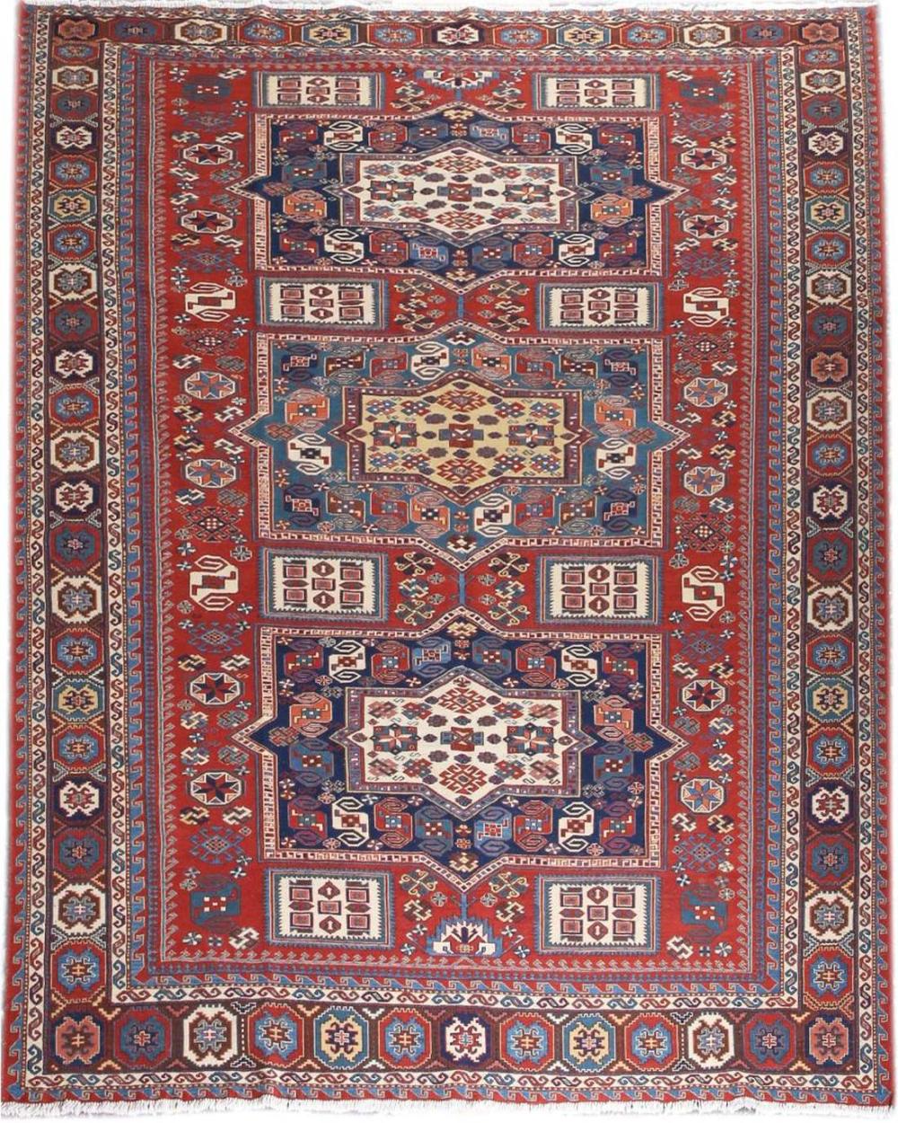 A fine Old Kavkaz Soumak kilim carpet