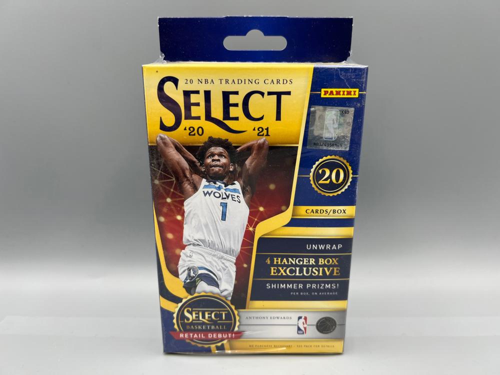 2020-21 Panini Select Basketball Unopened Hanger Box...
