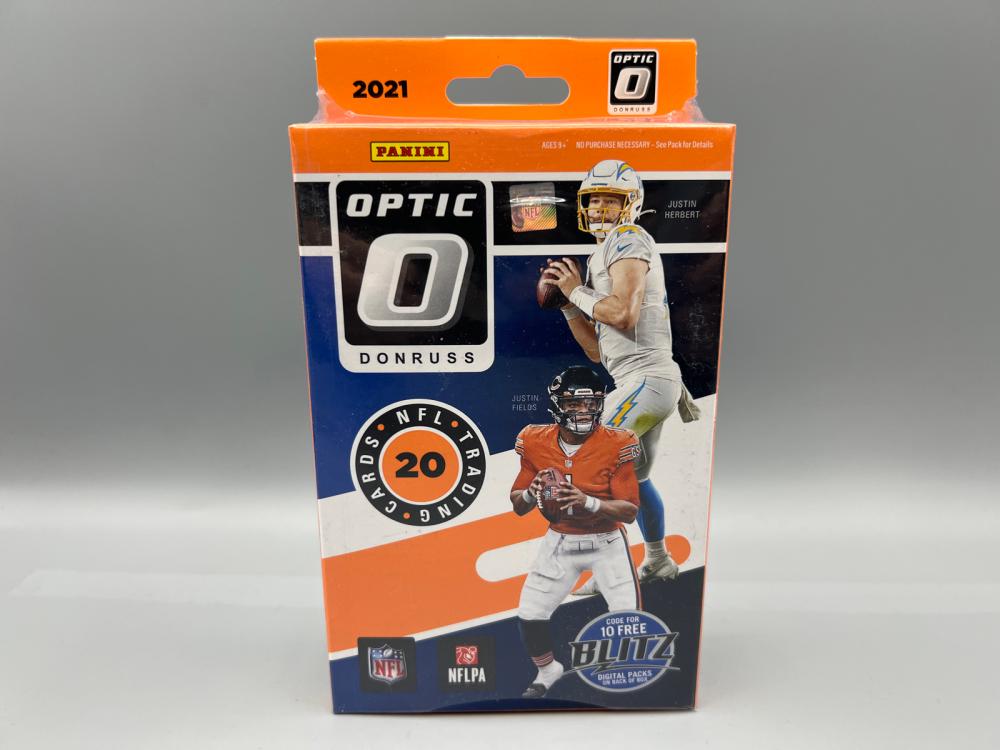 2021 Panini Donruss Optic Football Unopened Hanger Box...