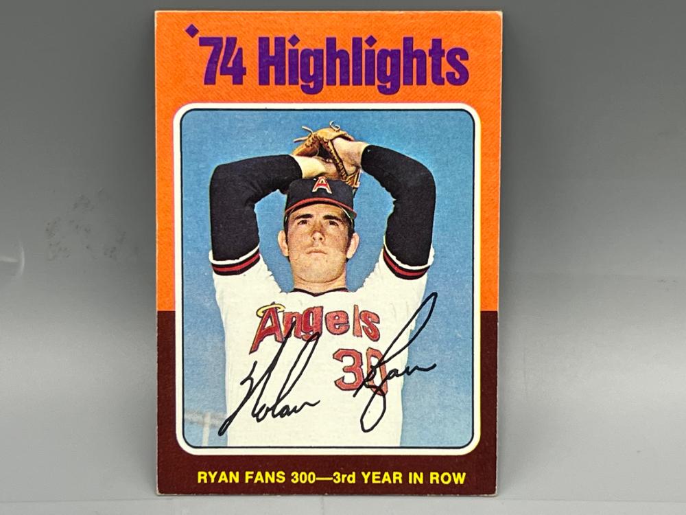 1975 Topps Nolan Ryan Highlights #5