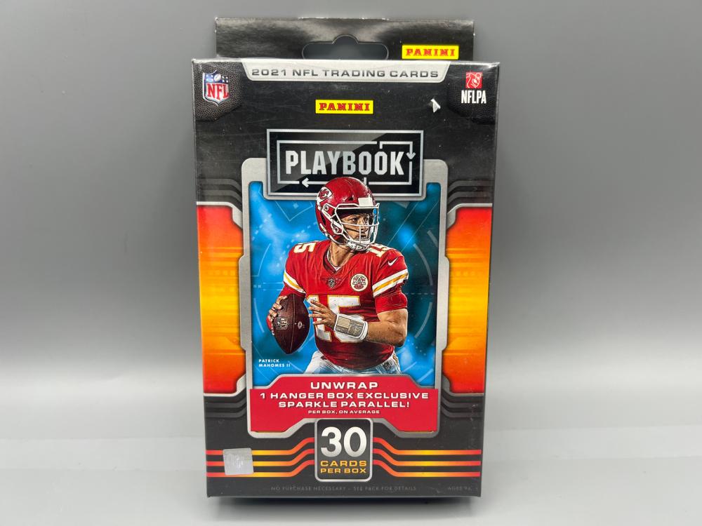 2021 Panini Playbook Football Unopened Hanger Box
