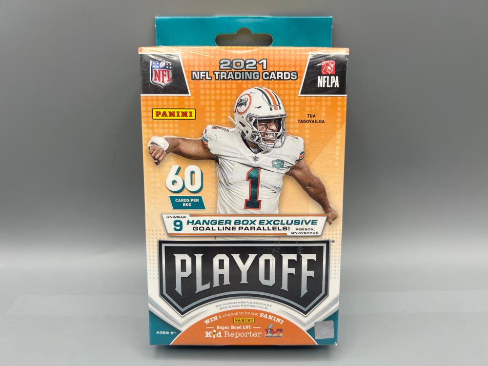2021 Panini Playoff Football Unopened Hanger Box