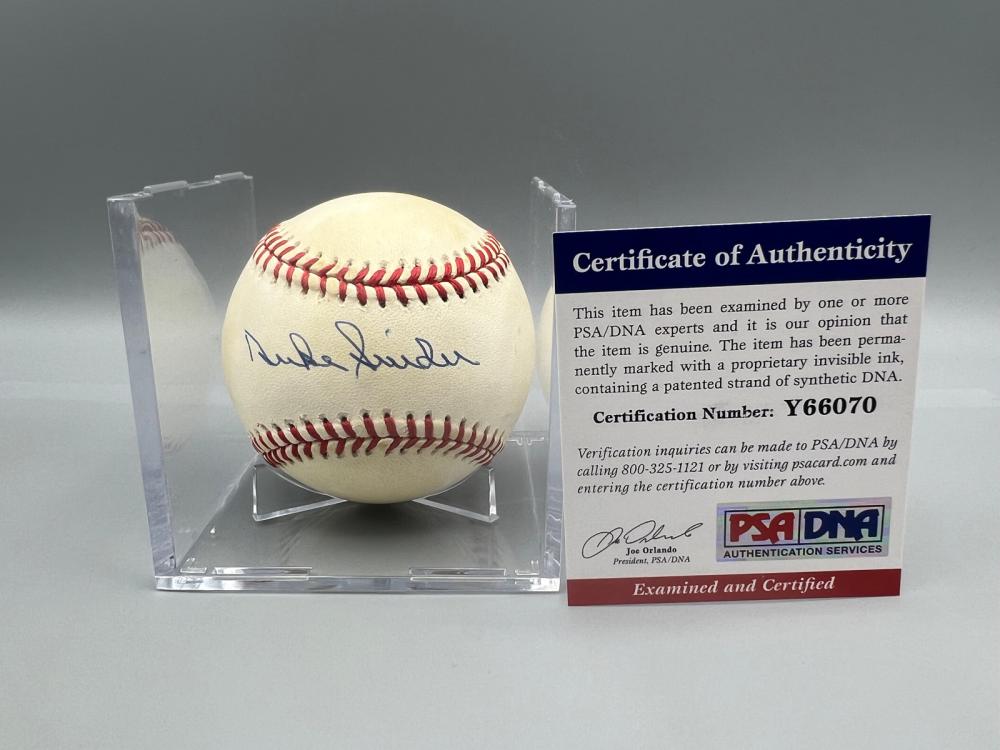 Duke Snider Official National League Signed Baseball W/ PSA/DNA COA