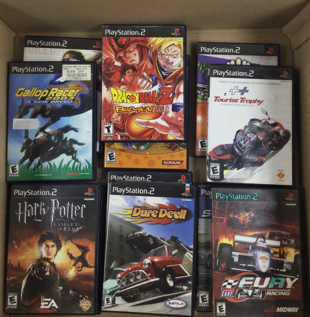 Sony PlayStation 2 PS2 Games In Cases