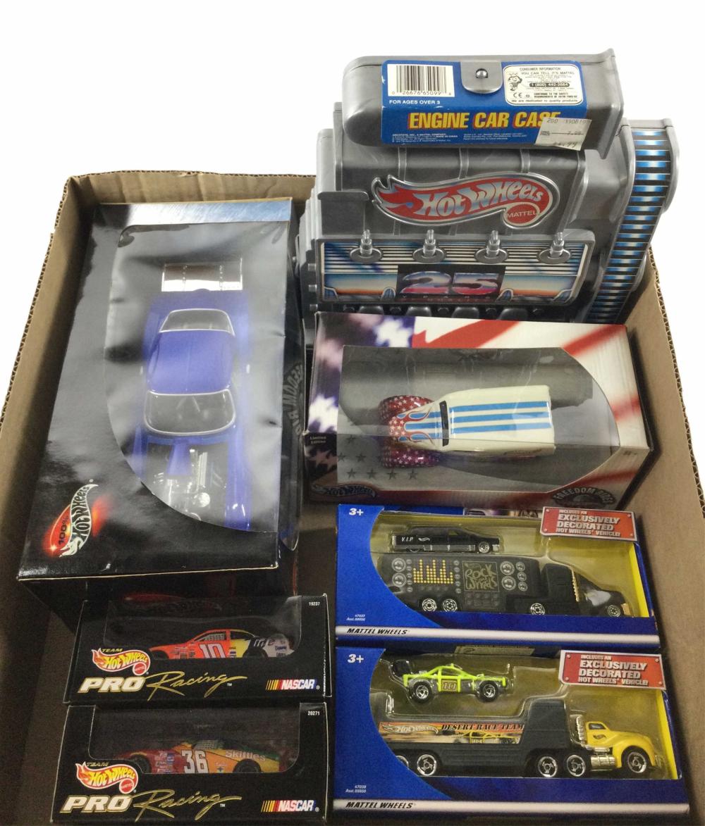 Hot Wheels Die Cast Cars, Car Case