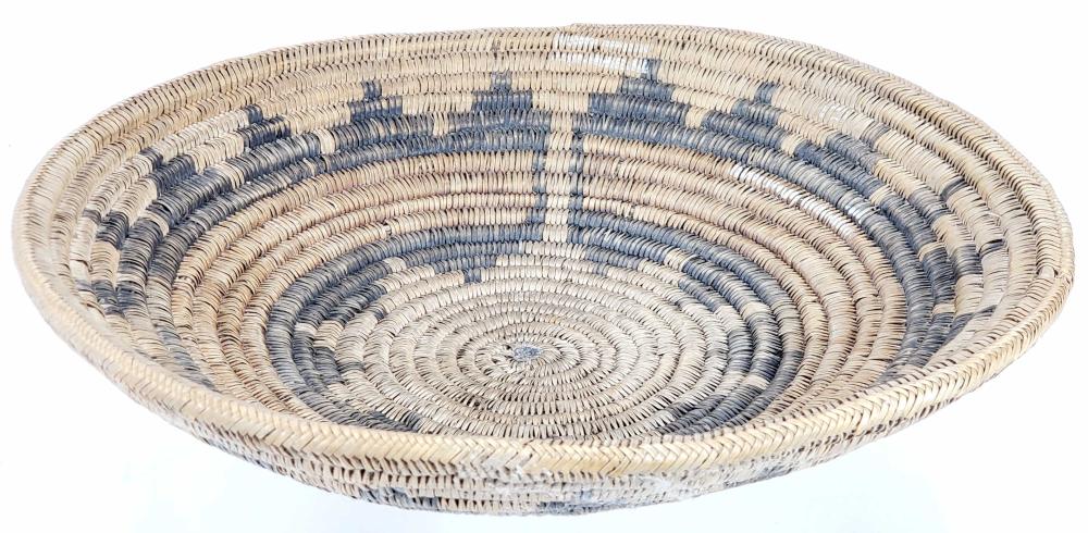 Antique Native American Woven Wedding Basket