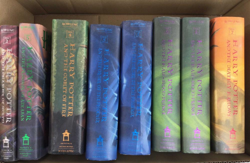 Harry Potter U.S. First Edition Books