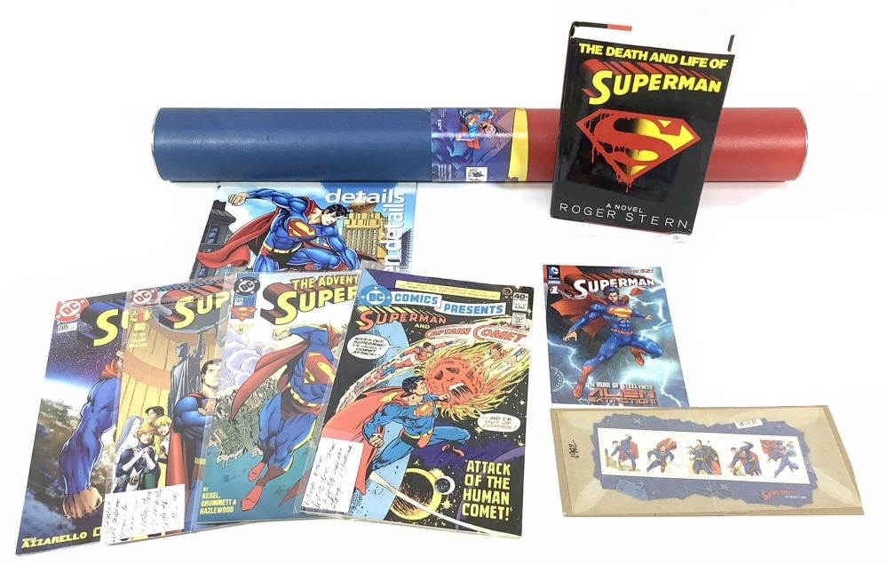 Vintage Superman Collectibles, DC Comics, Book