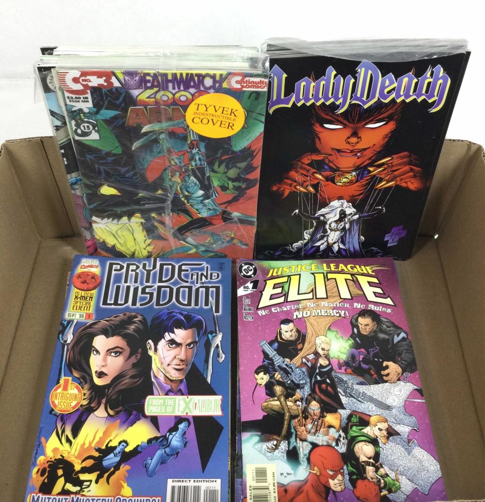 Assorted Comic Books, Marvel, Chaos Comics