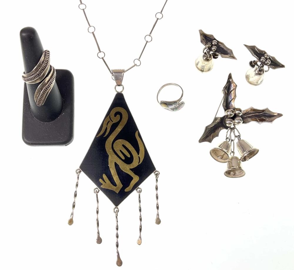 Mexican Taxco Silver Jewelry