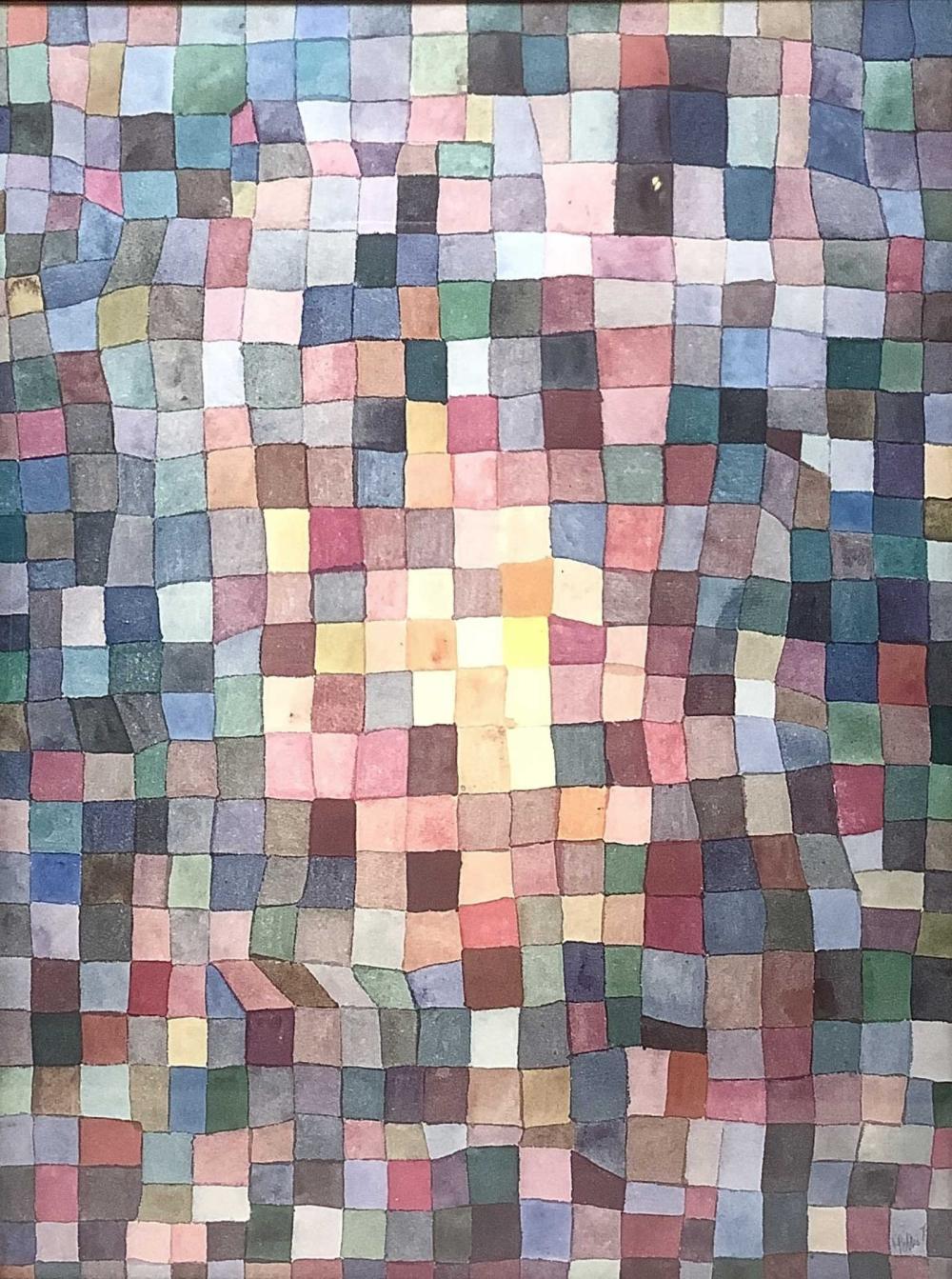 Paul Klee Abstract Squares Limited Edition Print