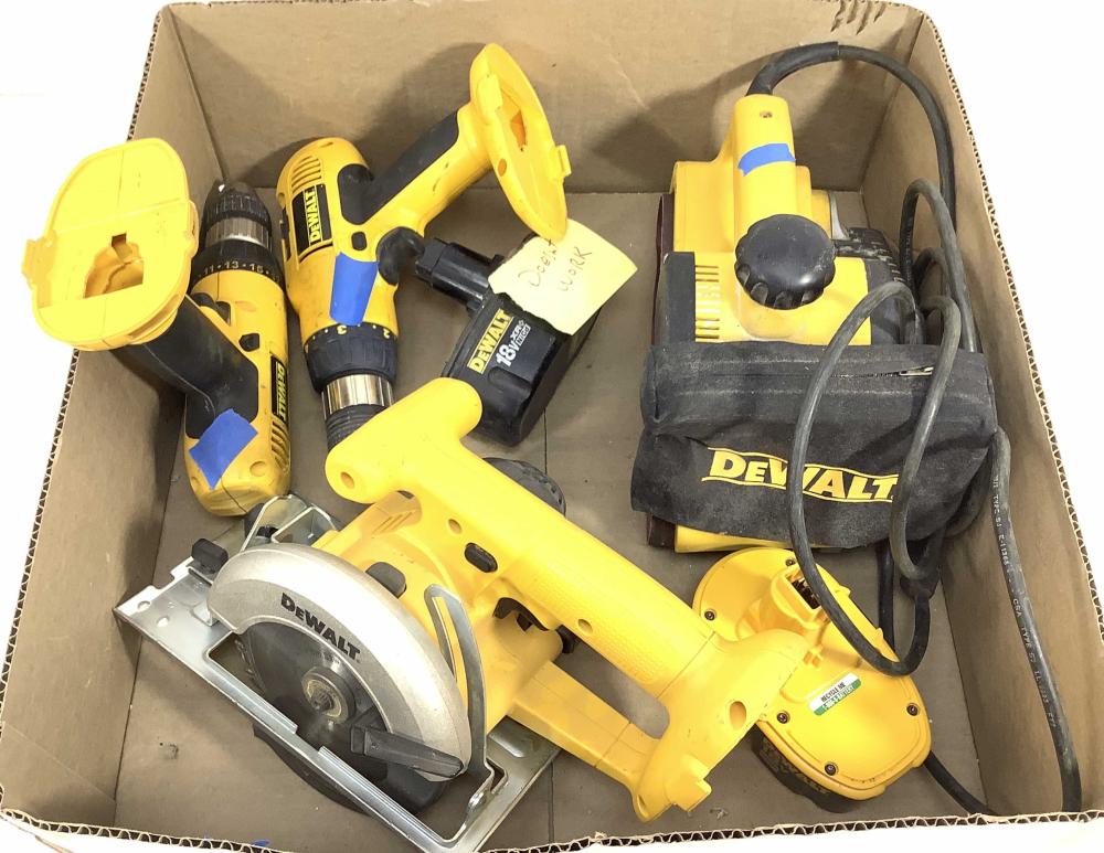 DeWalt Cordless Power Tools & Electric Sander