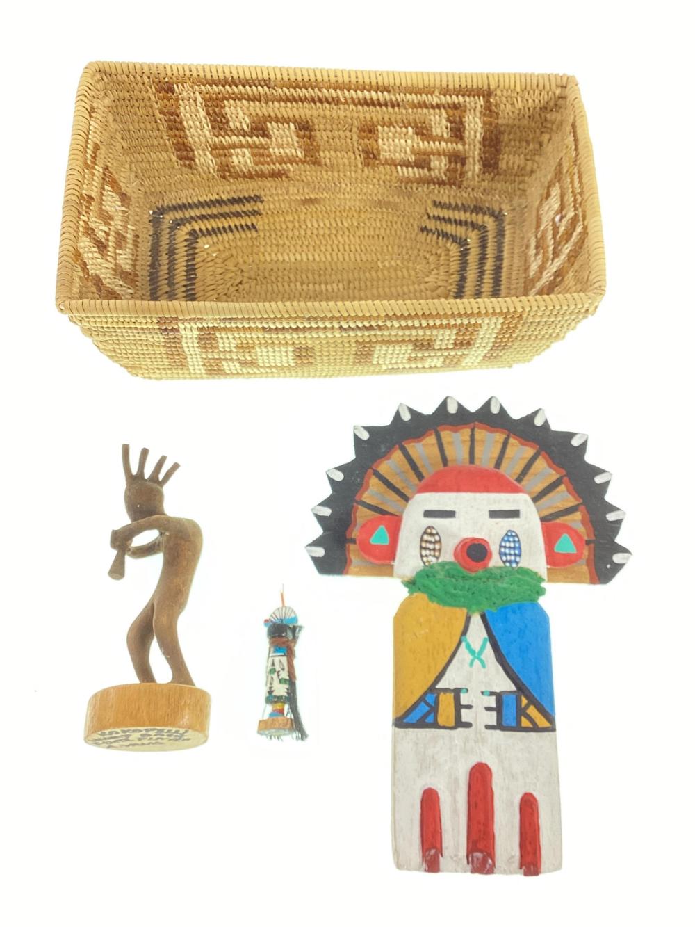 ative American Hand Woven Basket