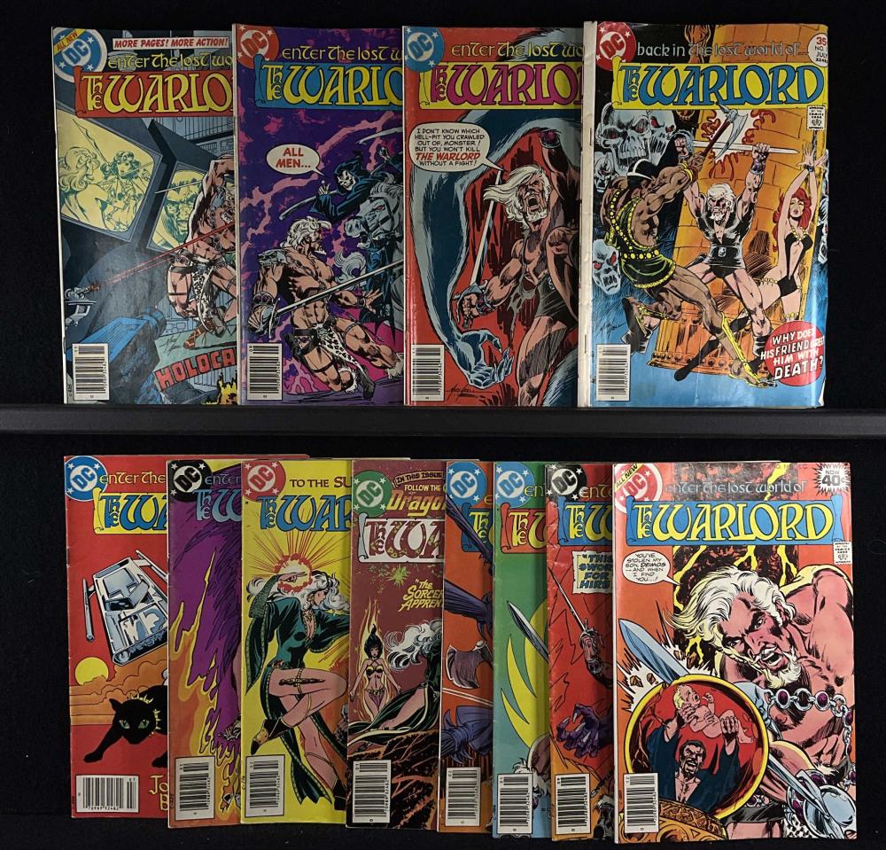 Dc Comics Warlord Comic Books #7-71
