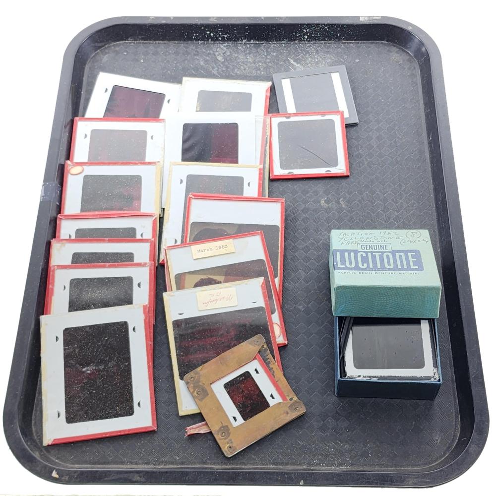 Vintage Magic Lantern Glass Slide