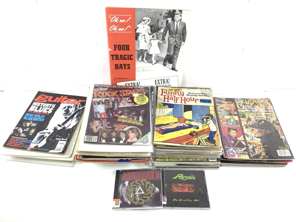 Vintage Rock Magazines & Ephemera