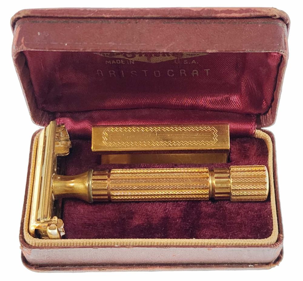 Vintage Gillette Safety Razor OC Aristocrat