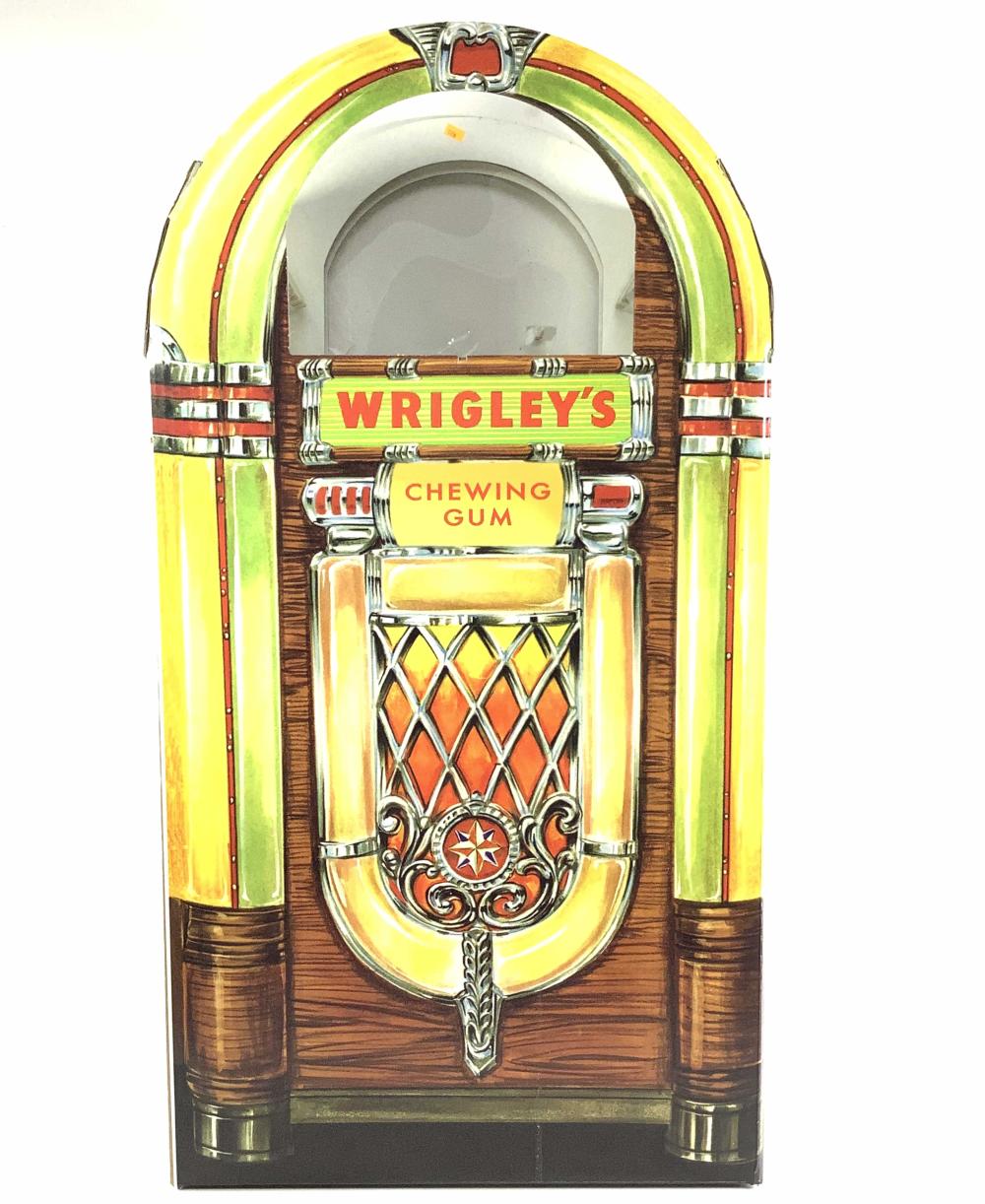 Vintage Wrigley's Chewing Gum Jukebox Display