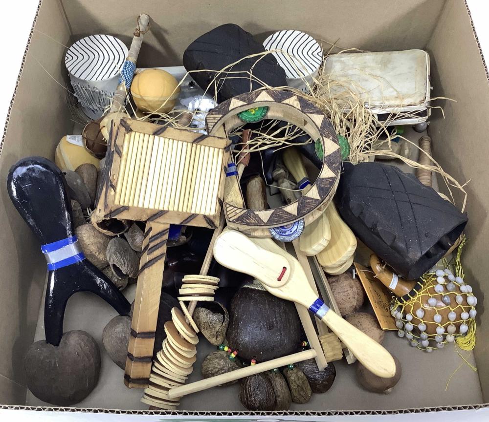 Assortment Of Ethnic Musical Instruments