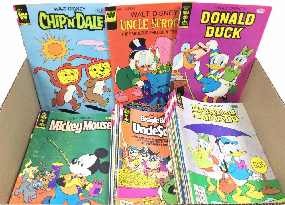 Assorted Vintage Walt Disney Comics