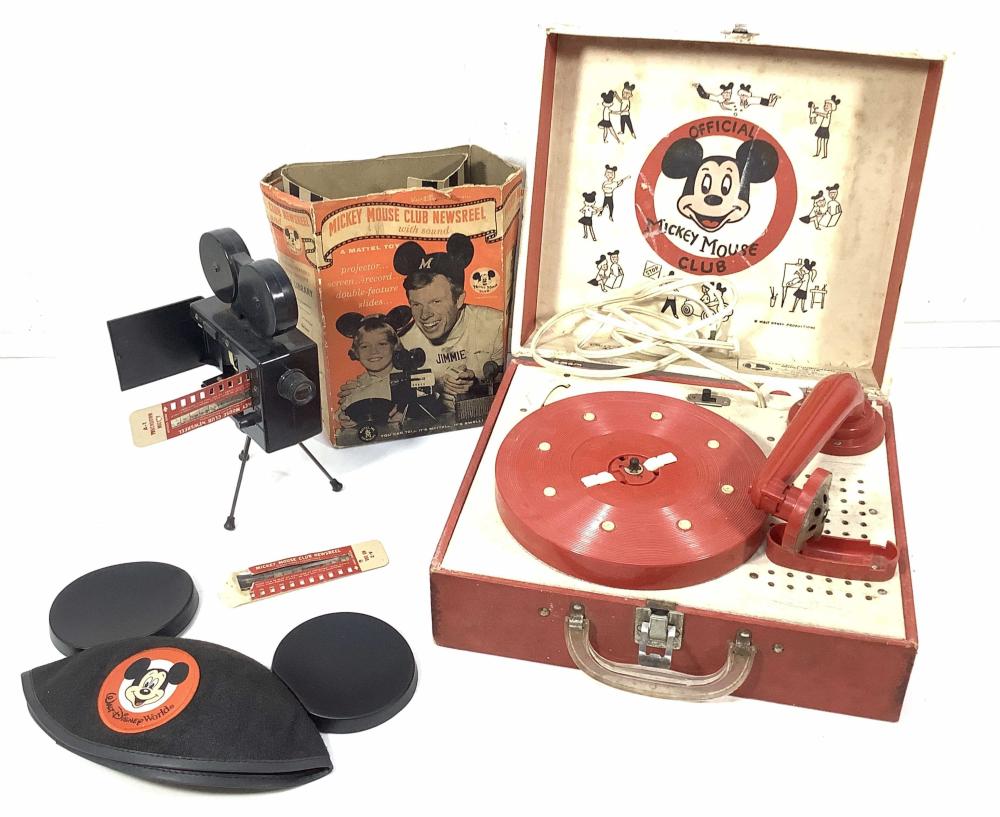 1950?s Mickey Mouse Club Lionel Toy Record Player