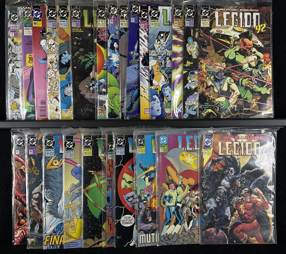 (25) DC Comics Legion Comic Books