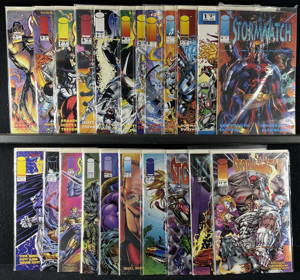 (22) Image Comics Stormwatch Comic Books