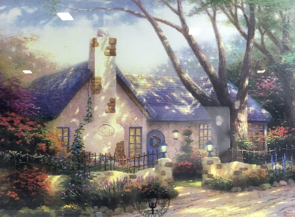 Thomas Kinkade Framed Print