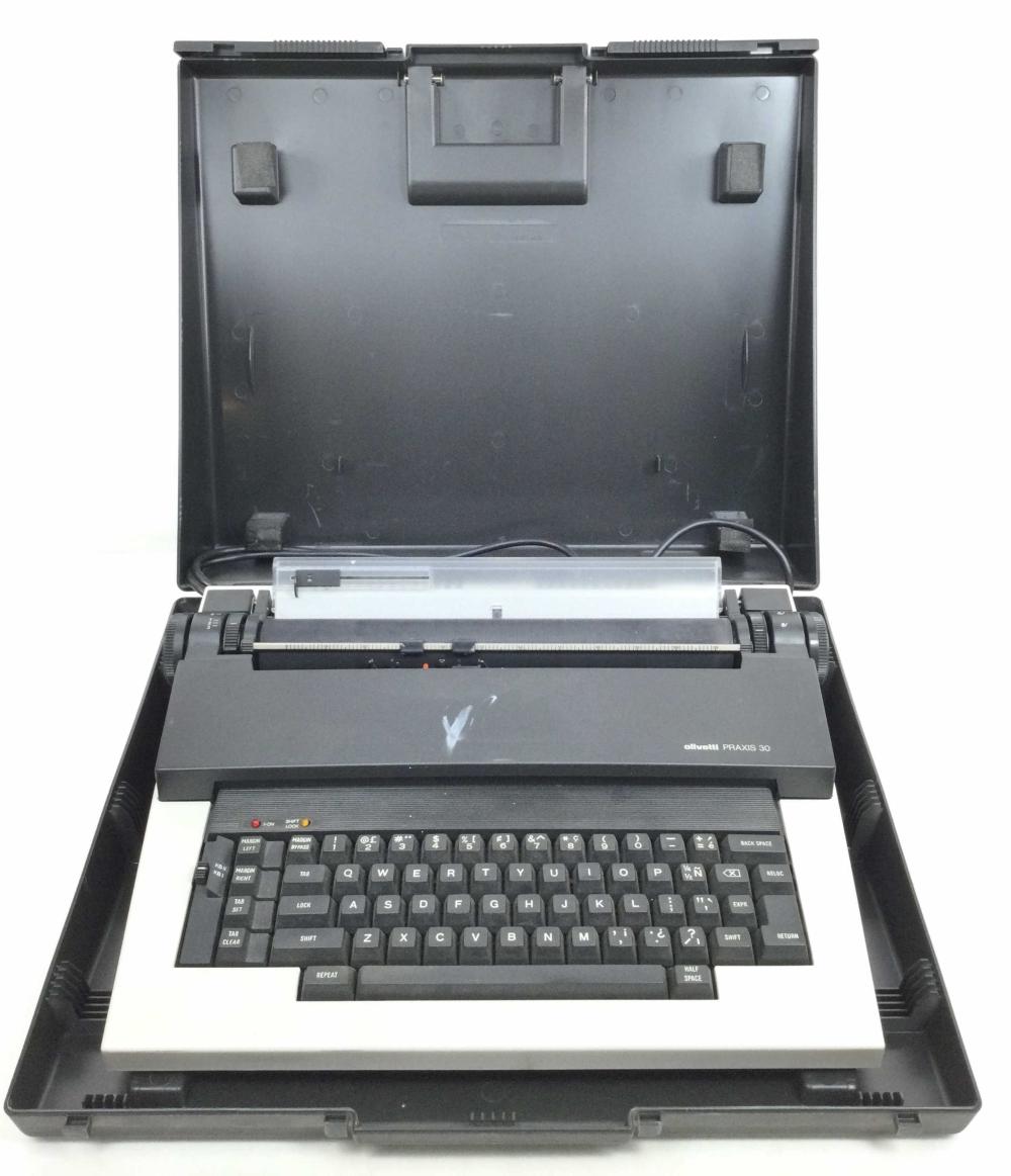Vintage Olivetti Praxis 30 Typewriter
