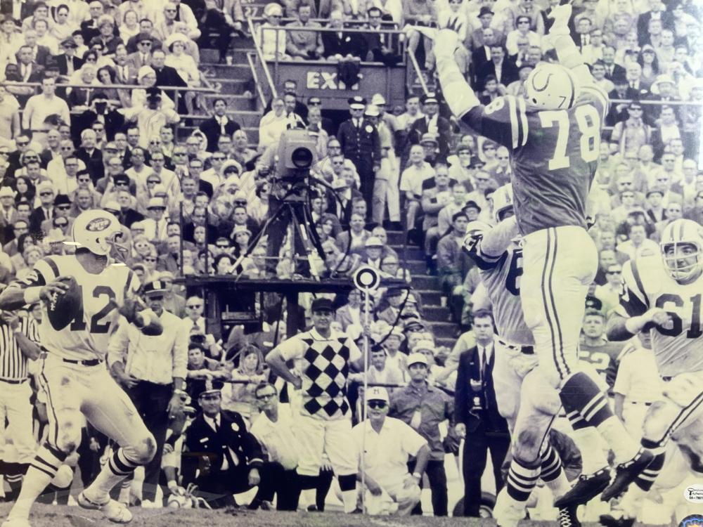 Authentic Joe Namath Signed Photograph