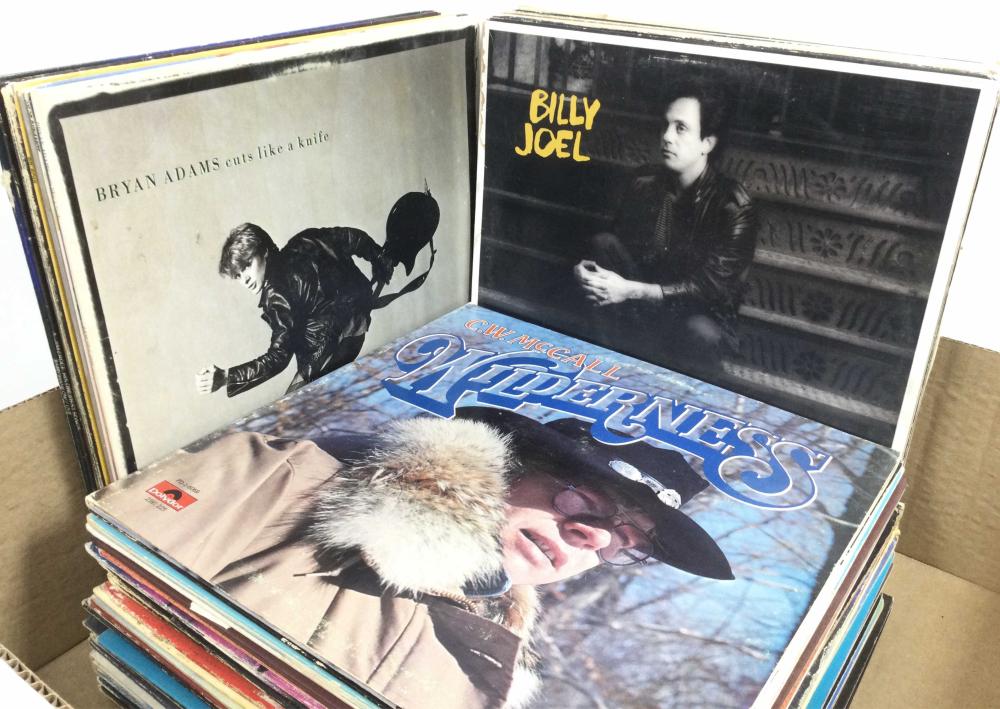 Assorted Vintage Vinyl Records