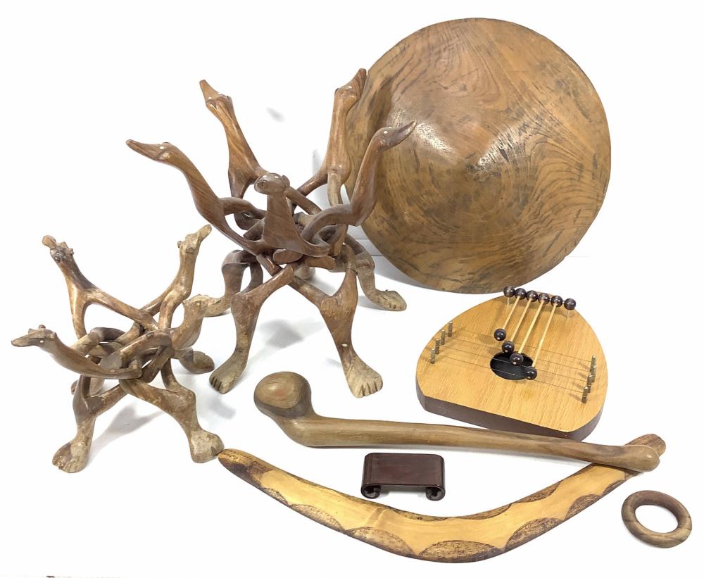 Wood Stands, Instrument, Boomerang